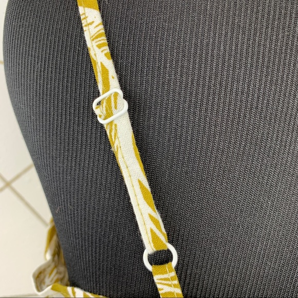 ABL Palm Frond Button Front Dress With Pockets - Picture 9 of 12